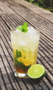 schwarztee Pu Erh Limette Minze mojito teesorte 